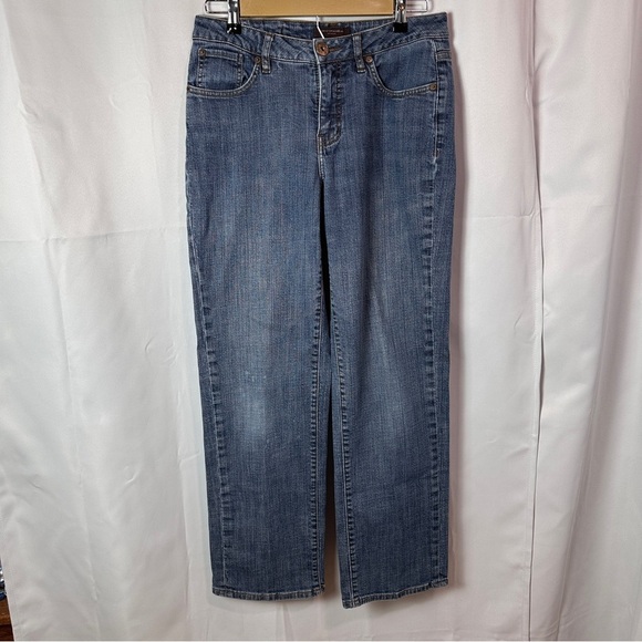 Christopher Blue Denim - Christopher Blue Straight Leg Denim Jeans - Size 10